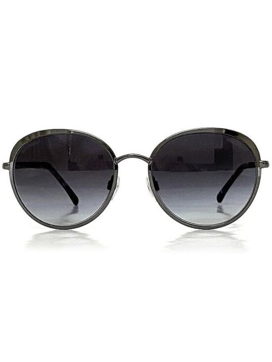 Chanel Sunglasses Silver Gradient with Coco Mark main image 7
